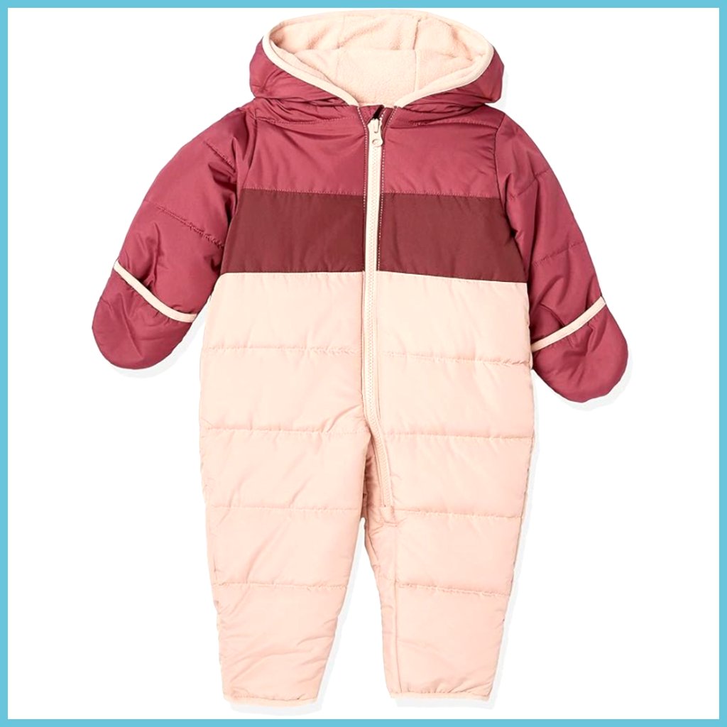 Heavyweight One-Piece Snowsuit Bunting, Water-Resistant Polyester